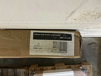 Sanibell vlak in mat zwart kader spiegel 100x4x60cm - afbeelding 3 van  3