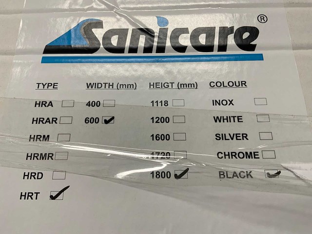 Sanicare - designradiator 60 x 180 cm - afbeelding 6 van  6