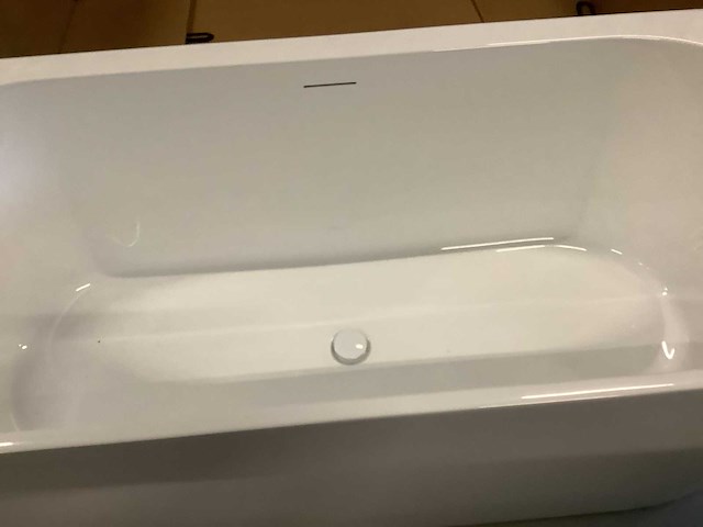 Saniclear - freshline half - half vrijstaand bad 180x80 cm - afbeelding 4 van  7