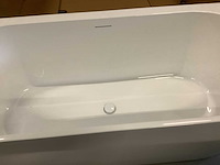 Saniclear - freshline half - half vrijstaand bad 180x80 cm - afbeelding 4 van  7