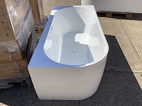 Saniclear - lila sk29018 - hoekbad rechts 180x80 cm - afbeelding 2 van  7