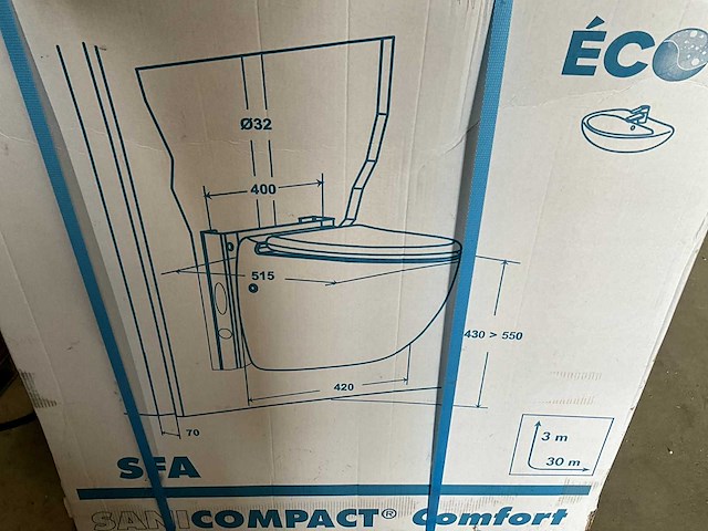 Sanicompact comfort sanibroyeur - afbeelding 3 van  3