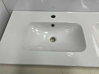 Sanidusa - dubbele wastafel 121 x 46 cm - afbeelding 3 van  7