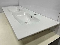 Sanidusa - dubbele wastafel 121 x 46 cm - afbeelding 7 van  7