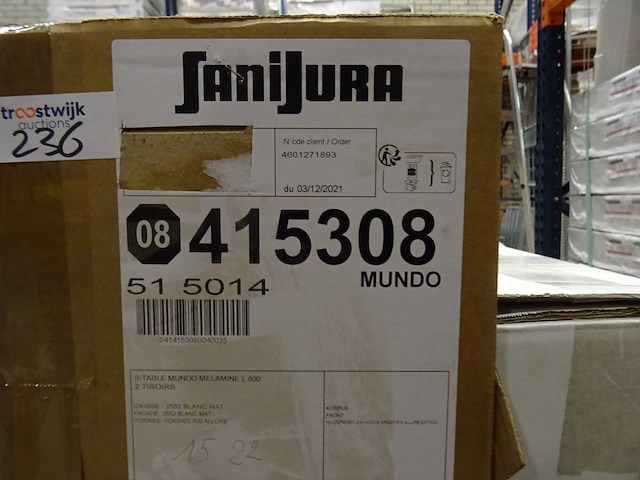 Sanijura - mundo 800 - badmeubel - afbeelding 6 van  8