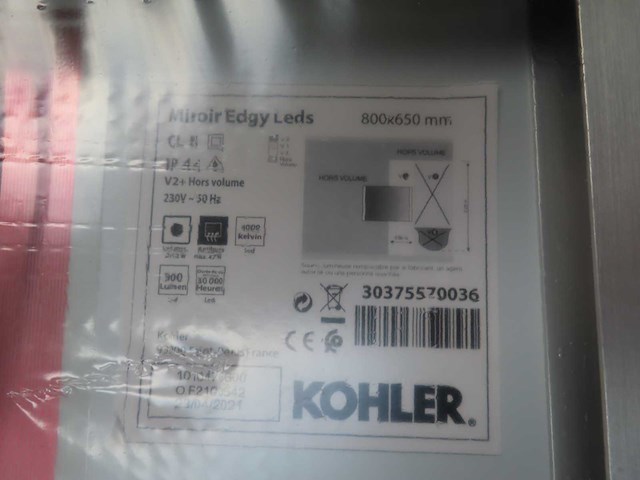 Sanijura - reflet edgy - - spiegel - afbeelding 2 van  2