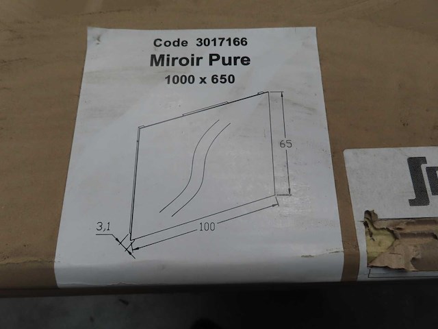 Sanijura - reflet pure - spiegel (10x) - afbeelding 1 van  2