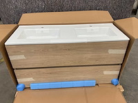 Sanijura - slouby 120cm - badmeubelset met spiegel + verlichting - afbeelding 1 van  11
