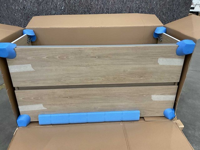 Sanijura - slouby 120cm - badmeubelset met spiegel + verlichting - afbeelding 4 van  11