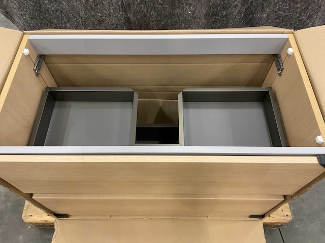 Sanijura d-motion 90cm wastafelonderkast - afbeelding 2 van  4