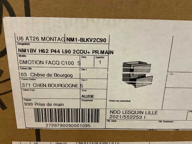 Sanijura d-motion 90cm wastafelonderkast - afbeelding 4 van  4