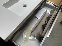 Sanijura design badmeubel met spiegelkast en verlichting - afbeelding 5 van  8