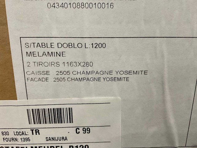 Sanijura doblo 120cm wastafelonderkast - afbeelding 4 van  4