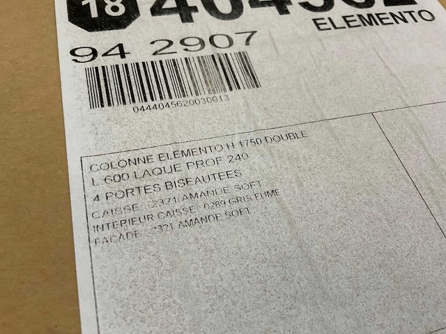 Sanijura elemento 4-deurs kolomkast - afbeelding 4 van  4