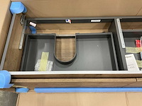 Sanijura frame origin 120cm wastafelonderkast - afbeelding 3 van  5