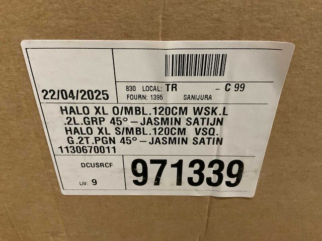 Sanijura halo xl 120cm wastafelonderkast - afbeelding 3 van  4