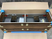 Sanijura halo xl 140cm wastafelonderkast - afbeelding 2 van  5