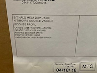 Sanijura halo xl 140cm wastafelonderkast - afbeelding 5 van  5