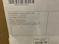 Sanijura lumen 1-deurs+lade kolomkast - afbeelding 4 van  4