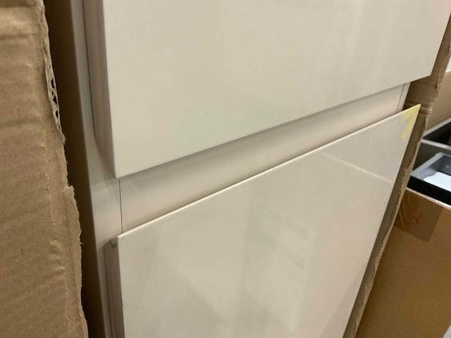 Sanijura lumen 140cm wastafelonderkast met kolomkast - afbeelding 8 van  11