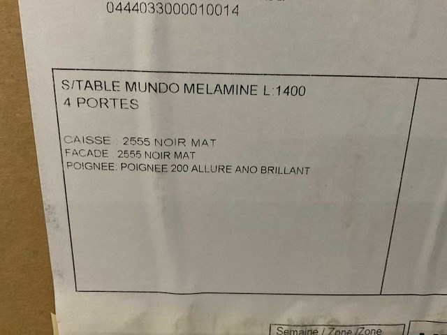 Sanijura mundo 140cm wastafelonderkast - afbeelding 5 van  5