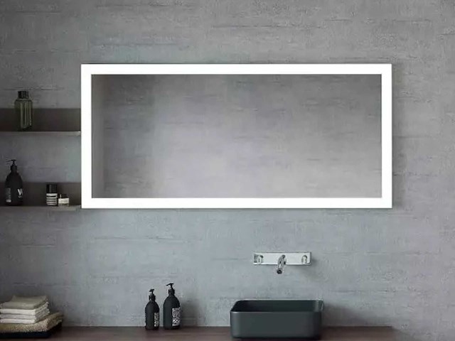 Sanijura reflet spiegel met verlichting 120x65 cm - afbeelding 1 van  2