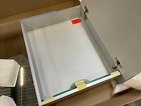 Sanijura shiny box 100cm 2-deurs spiegelkast - afbeelding 3 van  5