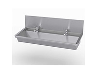 Sanilav rvs wastafel - afbeelding 1 van  3