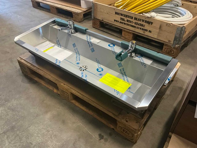 Sanilav rvs wastafel - afbeelding 3 van  3