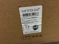 Sanindusa - sanibold - wandcloset zonder zitting. - afbeelding 3 van  4