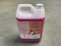Saniq fris & fresh 2+ jerrycan á 5l geurverwijderaar en schoonmaak concentraat (88x)