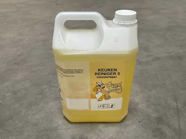 Saniq keuken reiniger 5 jerrycan á 5l concentraat (88x) - afbeelding 1 van  3