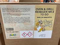 Saniq nr. 8 to go jerrycan á 5l oven & grill reiniger (89x) - afbeelding 2 van  3
