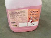 Saniq sanitair 2 jerrycan á 5l concentraat (15x) - afbeelding 2 van  2