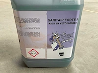 Saniq sanitair forte 9 jerrycan á 5l kalk en vetoplosser (2x) - afbeelding 2 van  2