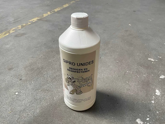 Saniq sipro unides flacon á 1l reinigings- & desinfectiemiddel (34x) - afbeelding 1 van  2