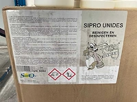 Saniq sipro unides flacon á 1l reinigings- & desinfectiemiddel (34x) - afbeelding 2 van  2