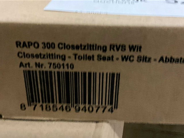 Sanitair en installatie materiaal (9x) - afbeelding 5 van  5