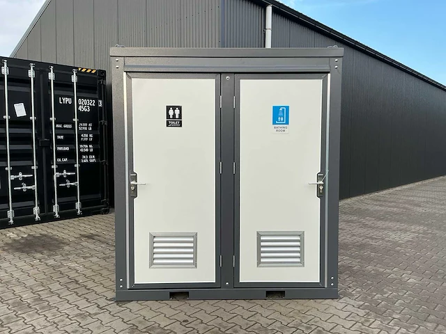Sanitairunit met douche en wc - afbeelding 14 van  19