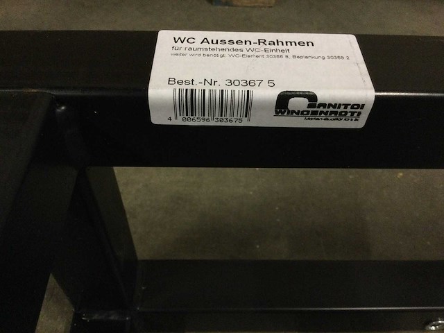 Sanitop wingenroth - 303675 - reservoir raam werk - afbeelding 3 van  4