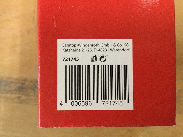 Sanitop-wingenroth - 721745 - handdouche met 3 straalstanden en waterstop (8x) - afbeelding 4 van  5