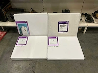 Sanivesk wasmachine verhogers/drogerrand (4x)