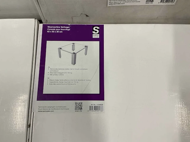 Sanivesk wasmachine verhogers/drogerrand (4x) - afbeelding 5 van  5