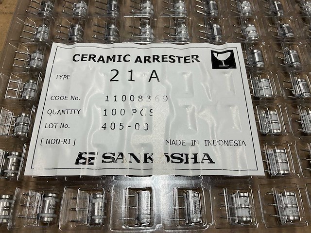 Sankosha 21a ceramic arrester (7000x) - afbeelding 4 van  4