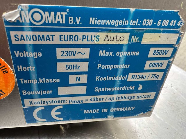 Sanomat - ijsmachine - afbeelding 5 van  5