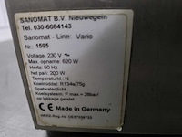 Sanomat - linovario - rvs slagroommachine - afbeelding 6 van  7