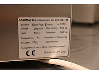 Sanomat euro plus s hand rvs slagroommachine - afbeelding 7 van  7