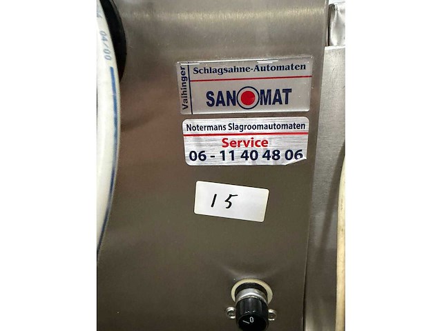 Sanomat euro plus s slagroommachine - afbeelding 5 van  6
