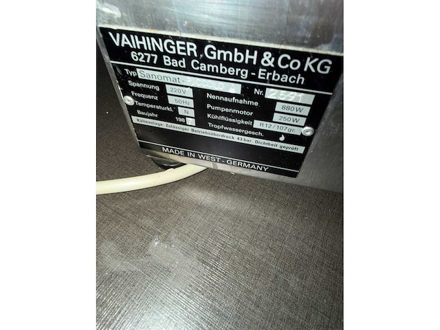 Sanomat piccolo slagroom machine - afbeelding 4 van  5