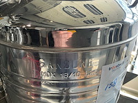 Sansone olijfolievat 25 liter (5x) voorzien van rvs aftapkraan - afbeelding 5 van  5